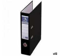 Classificatore a Leva DOHE ARCHICOLOR Nero A4 [12 Unità]