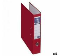 Classificatore a Leva DOHE ARCHICOLOR Rosso A4 285 x 320 x 70 mm [12 Unità]
