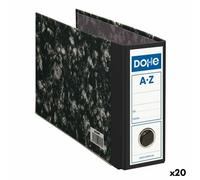 Classificatore a Leva DOHE Nero 28,7 x 21 x 7,5 cm [20 Unità]