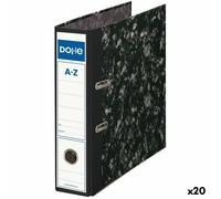 Classificatore a Leva DOHE Nero A4 28,2 x 31,8 x 7 cm [20 Unità]
