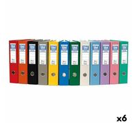 Classificatore a Leva Unipapel Nero A4 31,8 x 29 x 7,5 cm [6 Unità]