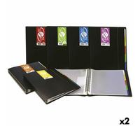 Classificatore Documenti Grafoplas IN & OUT Nero A4 [2 Unità]