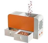 Classificatore elettrico per cereali con ventola a 5 velocità e doppi | Classificatore elettrico per cereali con ventola a 5 velocità, separa efficacemente gli scafi per miglio, riso e legumi
