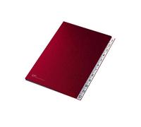 Classificatore Cartella Monitore Numerico 1/12 ROSSO 627-N 24x34 cm.