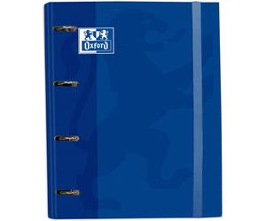 Classificatore Oxford Classic EuropeanBinder Carpeblock con ricarica A4+ Blu Navy