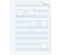 CLASSIFICATORE PLANET A PAGINE MOBILI RACCOGLITORE FRANCOBOLLI FILATELIA