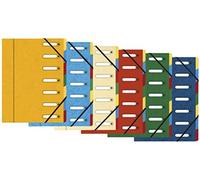 Classificatori Harmonika® - Nature Future® Exacompta - 7 divisori - ass. - 530