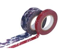 Classiky Set 2 nastri adesivi masking tape washi misure e disegni assortiti C