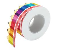 Classroom Border Trim - 65ft Colorful Pencil Paper Strip, Decorative Edge for Walls, Blackboard | Homeschool Learning Decoration, School Bulletin Board, Teacher Supplies, Kids Room Wall Accent, Art