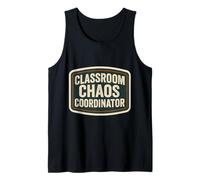 Classroom Chaos Coordinator, Insegnante di Scuola Materna Maschile Canotta