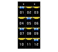 Classroom Phone Storage, Storage Organization Organizer, Desk Stand | Closet Cell Phones Calculators Pens Keys Cards for School Classroom Office Teacher Supplies Pocket Chart Organization