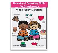 Classroom Whole Body Listening Poster for Children Education
