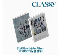 CLASSy 4th Mini Album RE:BOOT [TEAR DROP] 2Ver SET CD+P.Book+2ea P.Card+F.Poster