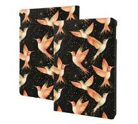 Classy Bird Flash Gold Print - Custodia compatibile con iPad di 9a/8a/7a generazione, custodia per tablet compatibile con custodia per iPad da 10,2 pollici, accensione e spegnimento automatico