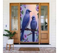 Classy Bluebird Stampa n. 63 Coperture decorative per porte, striscione per interni ed esterni, primavera, estate, autunno, inverno, Halloween, Natale, decorazioni per la casa