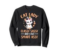 Classy Sassy Smart Assy - Simpatico Gatto Divertente, Gattino Felpa