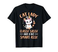 Classy Sassy Smart Assy - Simpatico Gatto Divertente, Gattino Maglietta