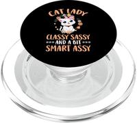 Classy Sassy Smart Assy - Simpatico gatto divertente, gattino PopSockets PopGrip per MagSafe