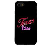 Classy Texas Chick, Cursive Test Design Women's Custodia per iPhone SE (2020) / 7/8