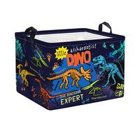 Clastyle Cesto Portabiancheria Boho Dinosauro Cestino Portaoggetti Palma Cesta B