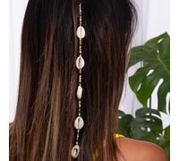 Clataly Orecchini a tema mare con frange di alghe e stelle marine, accessori per capelli multicolore a stile bohemian per donne (Colore misto A, Una Taglia)