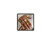 Clataly Vintage martello modello personalizzabile impilamento anelli per le donne (Oro)