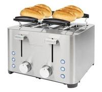 Clatronic 4-Scheiben-Toaster PC-TA 1252 edelstahl Edelstahlgehäuse 2 501252