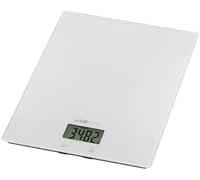 Clatronic® Bilancia da cucina digitale | alta precisione | gradini da 1 g | fino a 5 kg | funzione di pesatura | vetro stabile | gr, lb:oz, ml + unità coppa | bilancia da cucina digitale KW 3820