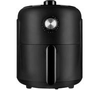 Clatronic, Friggitrice ad aria calda 2,5 L Nero FR3816H - Cottura sana senza olio, Termostato regolabile 80-200°C, Timer 60 min, Antiaderente, Protezione da surriscaldamento, Friggitrice ad aria