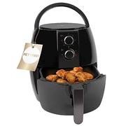 Clatronic® Friggitrice ad aria calda per preparazione senza olio e grassi, Airfryer 3,6 l, friggitrice ad aria calda con termostato regolabile (80 °C - 200 °C) e timer, ideale per il fitness, 1350 W,