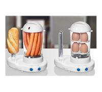 Macchina Per Hot Dog E Cuoci Uova Hdm 3420 Ek N 1 Pin Riscaldati Per Pane E Cuoci Uova 350W Colore Bianco