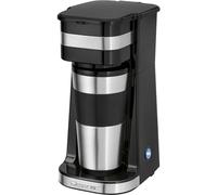 Clatronic KA 3733 Coffee Machine with 400 ml Coffee To Go Mug, Suitable for All