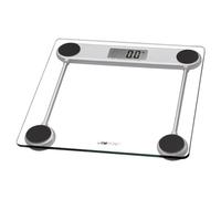 Clatronic Bilancia pesapersone PW 3368 – Vetro cristallo, LED, Digitale – Argento/Trasparente