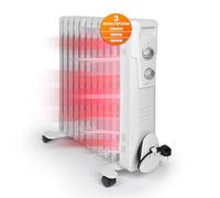 Clatronic Ra 3737 Radiator 2300w Trasparente One Size / EU Plug
