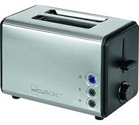 Clatronic TA 3620 tostapane automatico cassa in acciaio inox, 850 W, sfoderabile scalda panini, in acciaio inox