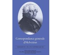 Claude Adrien Helvéti Correspondance Générale D'Helvétius, Volume I (Tascabile)