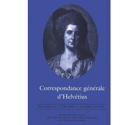 Claude Adrien Helvétiu Correspondance Générale D'Helvétius, Volume I (Tascabile)