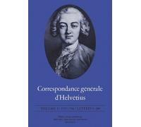 Claude Adrien Helvétius Correspondance Générale D'Helvétius (Tascabile)