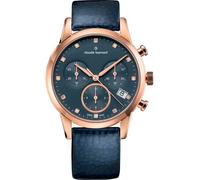 Claude Bernard 10231-37R-BUIPR1 Orologio Donna Classico Cronografo 35mm 5ATM