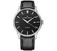 Claude Bernard 80091 3 NIN - Orologio da polso da uomo, cinturino in pelle colore nero