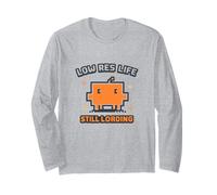 Claude Code Developer Divertente Gamer Schermata di Caricamento Clawd RES Maglia a Manica
