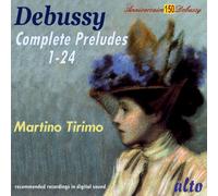 Claude Debussy Debussy: Complete Preludes 1-24 (CD) Album