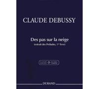 Claude Debussy Des pas sur la neige (Tascabile)