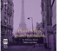 Claude Debussy Piano Music Grand-mondain, By Debussy, Ravel, Dukas and Sati (CD)