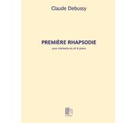 Claude Debussy: Premiere Rhapsodie for Clarinet and Piano Revised Edition