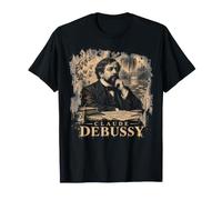 Claude Debussy - Ritratto compositore Pianoforte Classico Maglietta