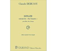 Claude Debussy: Sonate - Extrait De Six Sonates Pour Flûte, Alto Et Harpe. For Gruppo da Camera