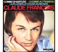 Claude François - Comme d'habitude Strictly Ltd numbered edition CARD SLEEVE 60s french Sleeve - 3-track