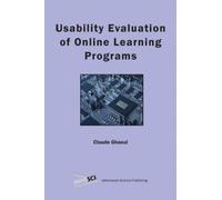 Claude Ghaoui Usability Evaluation of Online Learning Program (Copertina rigida)