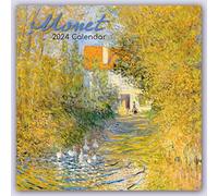Claude Monet 2024-16 mensili: calendario originale Gifted Stationery [multilingue] [calendario] (calendario wall)